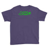 black funny glow in dark glowing Youth Tee