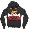 bad dog 3 Zipper Hoodie