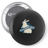 jurassic bunnies Pin-back button