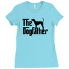 the dogfather bluetick coonhound Ladies Fitted T-Shirt