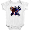 more heart than less Baby Bodysuit
