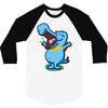 blue crocodile! 3/4 Sleeve Shirt