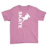 skate  fun skateboard Youth Tee