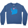 b is for blood sugar Crewneck Sweatshirt