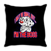 i'm the boss Throw Pillow