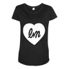 little mix logo heart Maternity Scoop Neck T-shirt