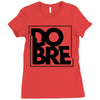 dobre brothers logo Ladies Fitted T-Shirt