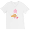 ice cream ghost V-Neck Tee