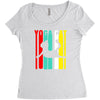 yoga cat Women's Triblend Scoop T-shirt