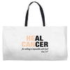 Heal Cancer Weekender Totes