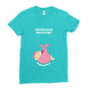 Estimated Delivery September Baby Girl Ladies Fitted T-Shirt