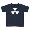biohazard logo die cut vinyl Toddler T-shirt