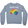 Vote Yes, Australian Marriage Equality Crewneck Sweatshirt