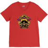 saucer crest V-Neck Tee