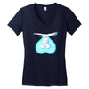 batty for you Women's V-Neck T-Shirt