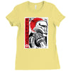 RED SUN - TANK TROOPER Ladies Fitted T-Shirt