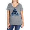 mars investigation Ladies Curvy T-Shirt