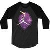 space jam jordan 3/4 Sleeve Shirt