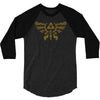henna hylian symbol 3/4 Sleeve Shirt