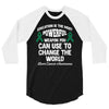 education is the most pwerful weapon you can use to change the world l 3/4 Sleeve Shirt