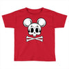skull mickey 2 Toddler T-shirt