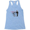 banksy bat Racerback Tank