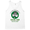 silver shamrock Tank Top