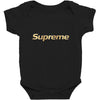 gold premium Baby Bodysuit