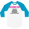 December Girl Hated By Many 3/4 Sleeve Shirt