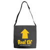 real elf Adjustable Strap Totes
