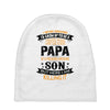 Super Cool Papa Of A Freaking Awesome Son Baby Beanies