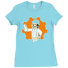 nuka milk Ladies Fitted T-Shirt