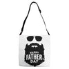 happy father's day Adjustable Strap Totes