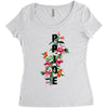 Pride Floral Women's Triblend Scoop T-shirt