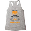 I'm Called Papi Because  I'm Way Too Cool To Be Called Grandfather Racerback Tank