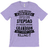 Super Cool Stepdad Of A Freaking Awesome Grandson T-Shirt