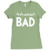 andi warlor bad Ladies Fitted T-Shirt