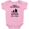 Papa And Grandson Fishing Partners For Life Infant Clothing