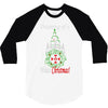 dreaming of a white christmas 3/4 Sleeve Shirt