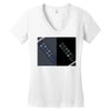 scare it badges Women's V-Neck T-Shirt