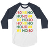ho ho ho 3/4 Sleeve Shirt