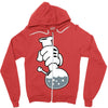 mickey get high Zipper Hoodie