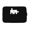 rude jigsaw ideal birthday present or gift Laptop sleeve