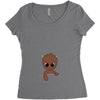 Baby Groot Women's Triblend Scoop T-shirt