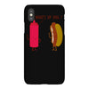 what up dog ketchup hot dog iPhoneX Case