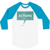 louder than words 3/4 Sleeve Shirt