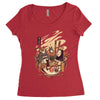 Popular Ramen Women's Triblend Scoop T-shirt