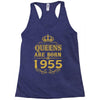 queens are born in 1955 Racerback Tank