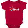 i am not insane inspired by the big bang theory, ideal birthday Baby Bodysuit