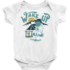 wake up and drink a coffee Baby Onesie